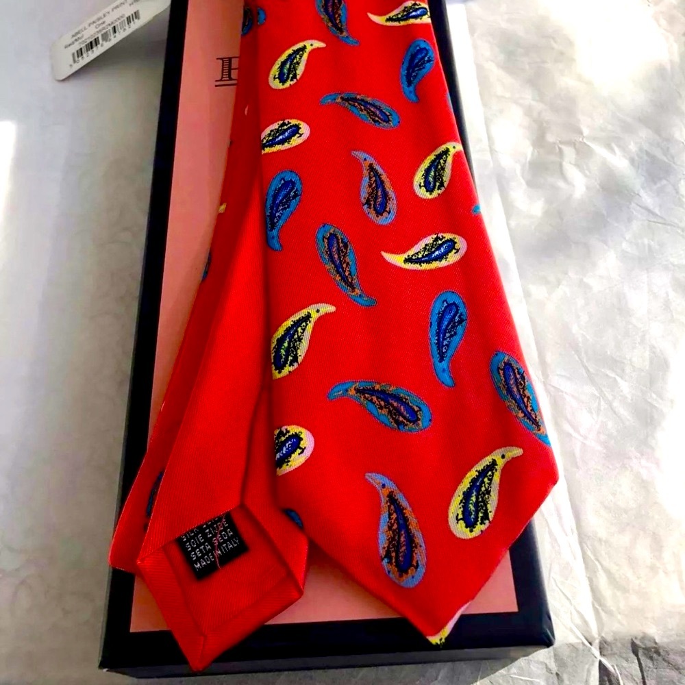🎁HOLIDAY 26🔥RARE SENSATIONAL🎁🆕💯AUTHENTIC THOMAS PINK VIBRANT MULTI TANGERIN TIE🔥